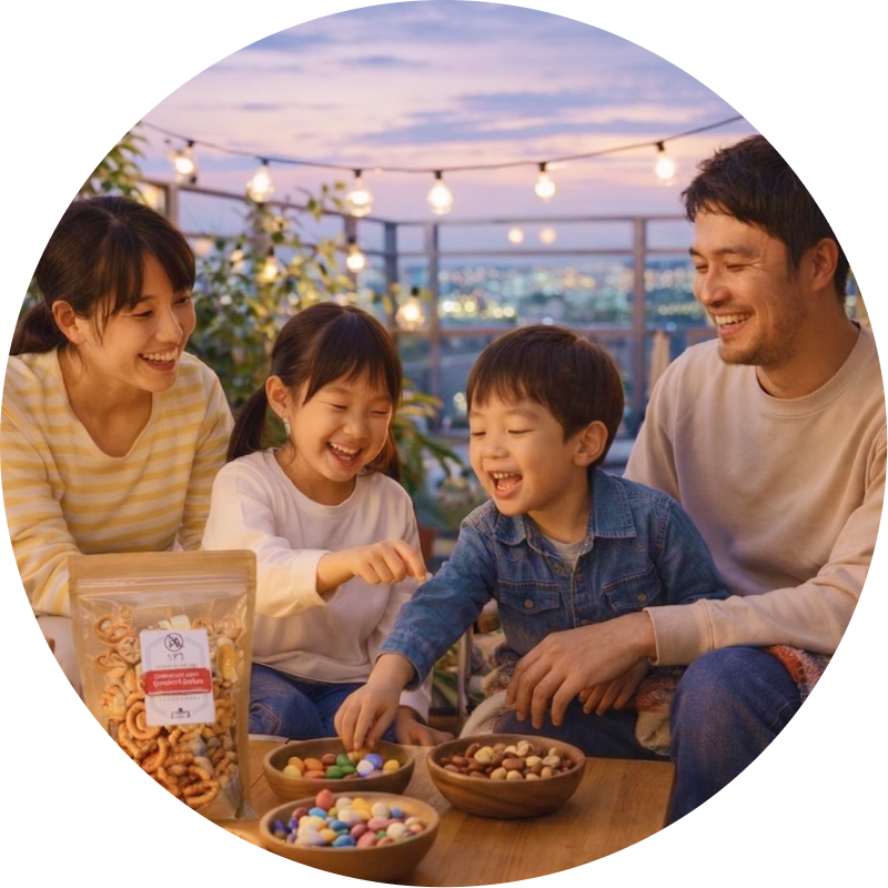 お家でベランピングのイメージ