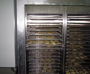 “乾燥されているドライフルーツ”