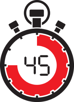45分