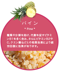 ドライフルーツ袋_パイン