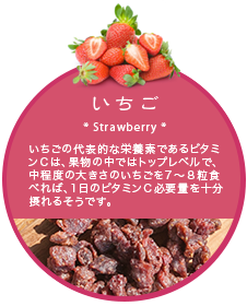 ドライフルーツ袋_いちご