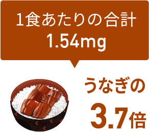 うなぎの3.7倍