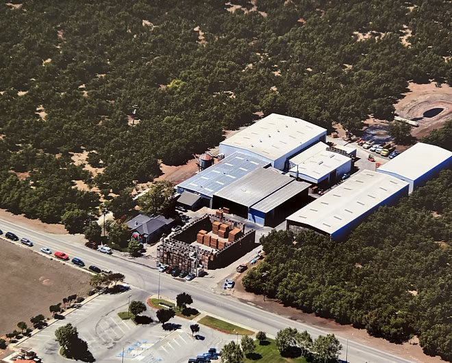 “ギブソンファームの外観”