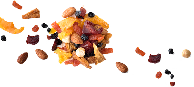 ドライフルーツとナッツ