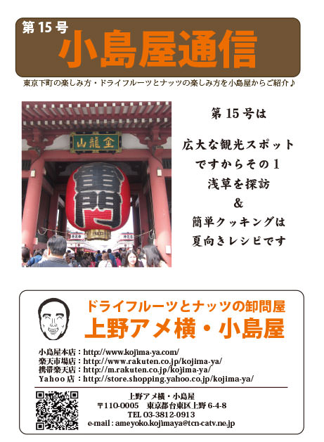 小島屋通信サムネイル