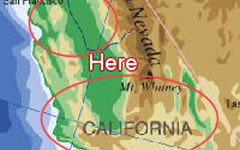 カスピ海沿岸のコーカサス地方