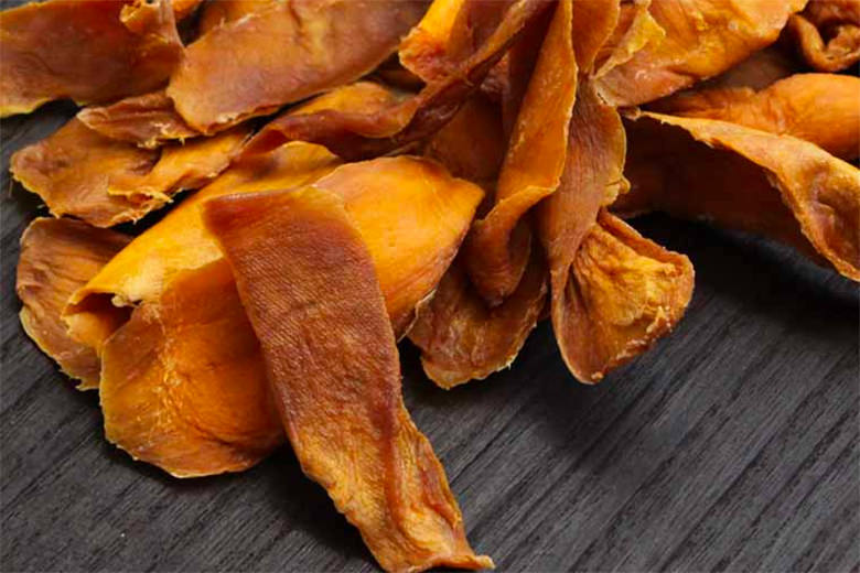 砂糖不使用　完全無添加「濃厚ドライマンゴー：フィリピン産」