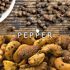 燻製ミックスナッツ：ブラックペッパー