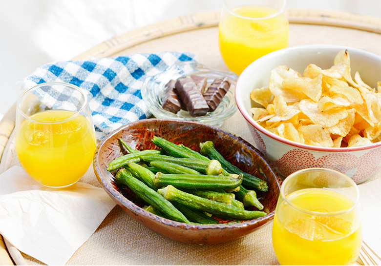 オクラチップス