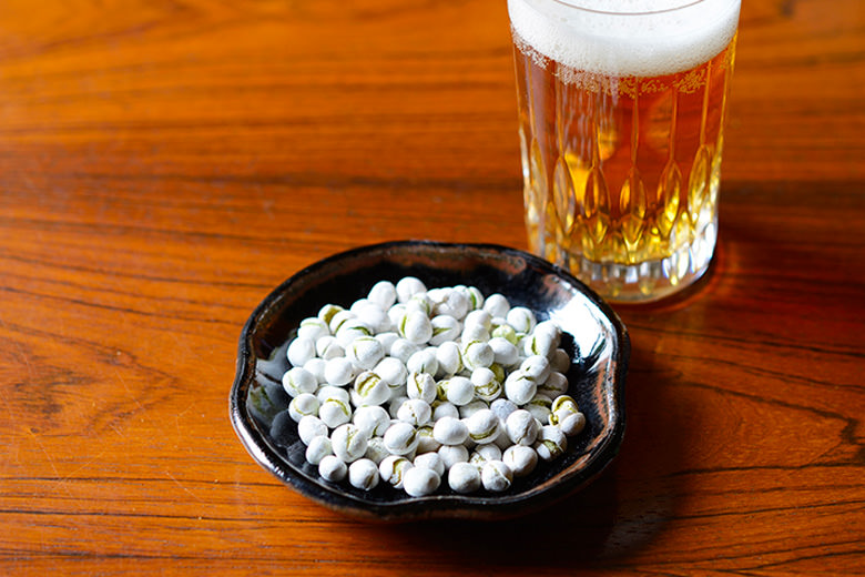 昔ながらの作りの塩豆