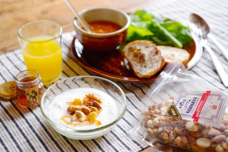 良質なナッツ4種類をミックス