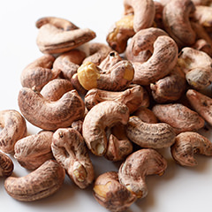 「渋皮付　カシューナッツ」