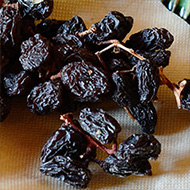 モスカテル種:枝付きレーズン