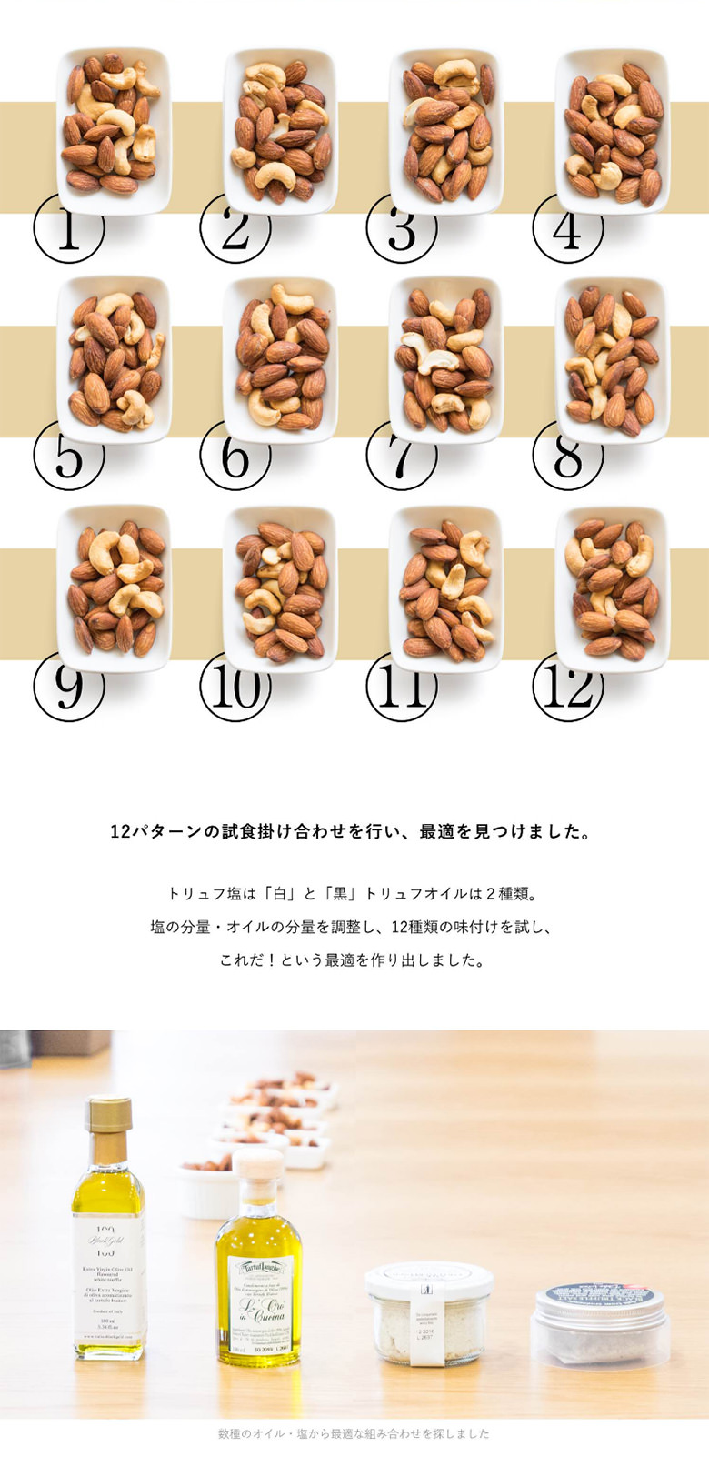 専門店のトリュフナッツ