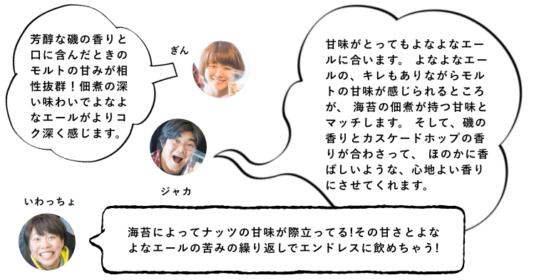 どんなところがよなよなエールと合う？