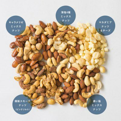 ＜宅急便送料無料＞「オリジナルナッツギフトボックス」食のプロと一緒に開発したBar御用達の極上グルメナッツの詰め合わせ♪