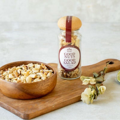 代々木上原にあるミシュラン一つ星フレンチ sio／シオ　鳥羽シェフ監修　GOOD NUTS GOOD SALAD 45g （お試し用：約４食分）