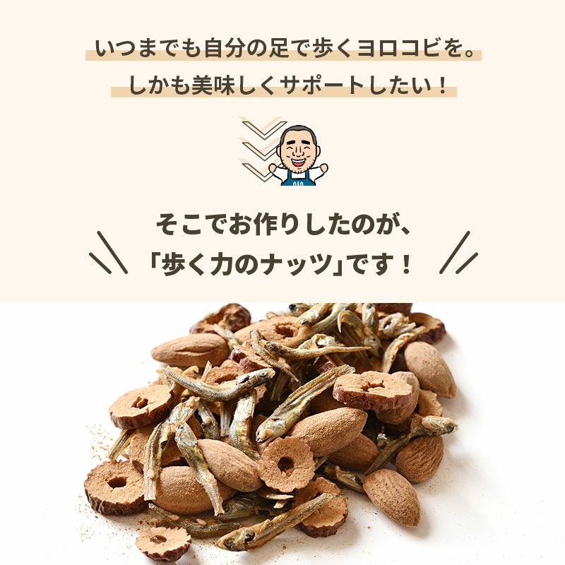 歩く力のナッツ540g｜小島屋